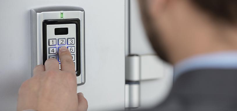 commercial keyless locks