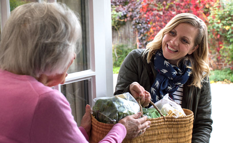 grocery sharing with neighbour